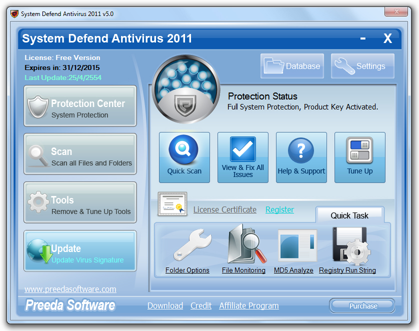 System Defend Antivirus 2011