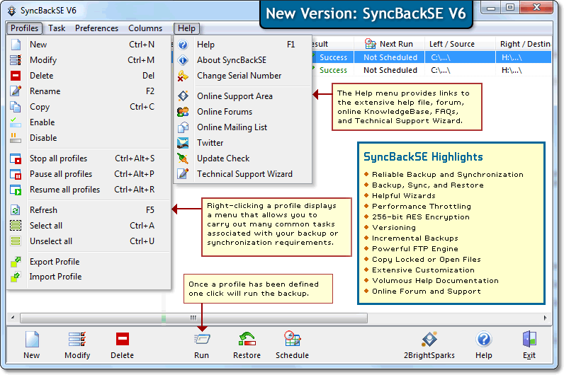 SyncBackSE