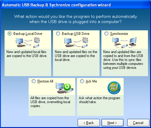 USB flash backup - Automatic USB Backup