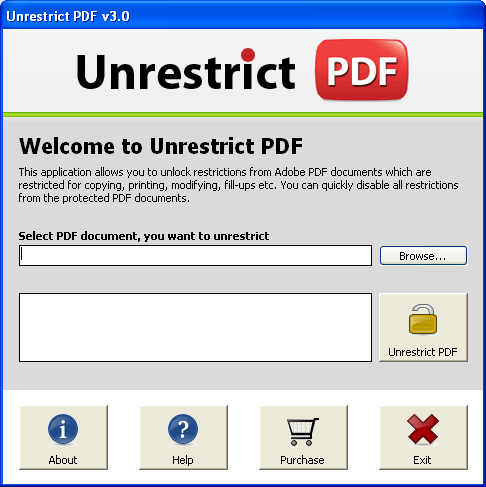 PDF Restrictions Unlocker