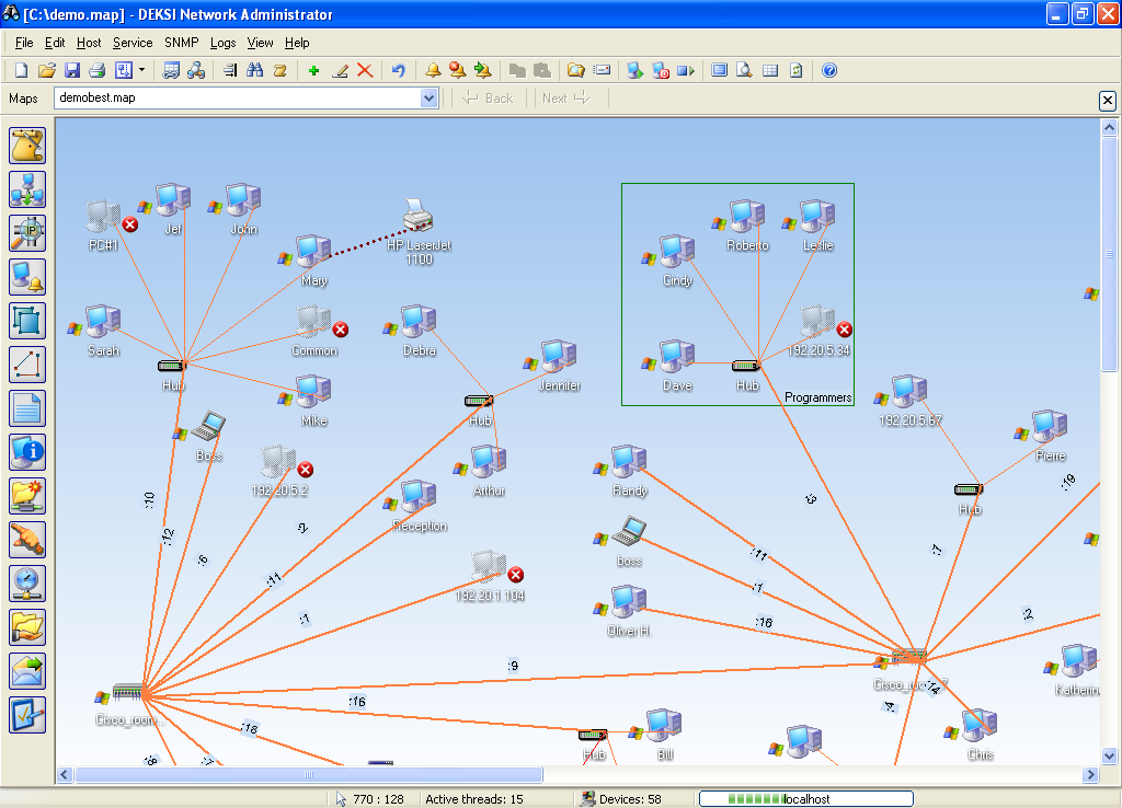 DEKSI Network Administrator