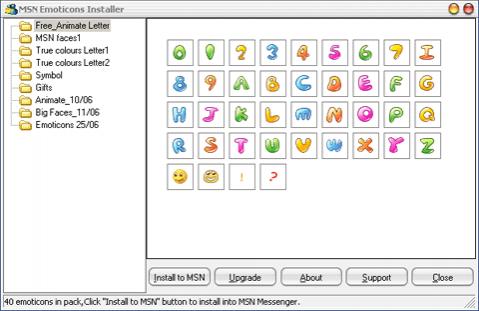 MSN Emoticons 1 1.0
