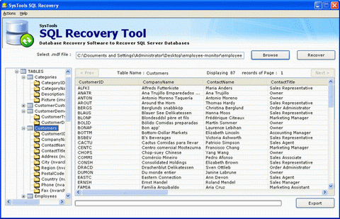 MS SQL Repair