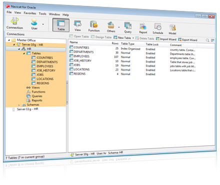 Navicat for Oracle Managment (Windows) - the World Best Oracle Visual Query Builder!