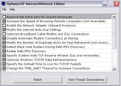 OptimizeXP Internet/Network Edition