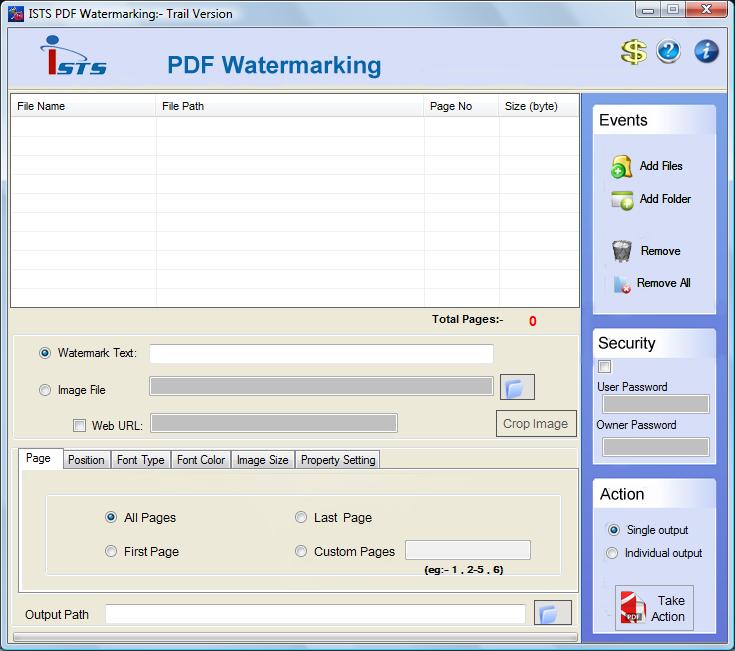 Watermark in PDF Software