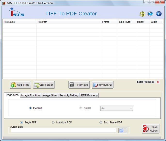 Converting TIFF into PDF Files