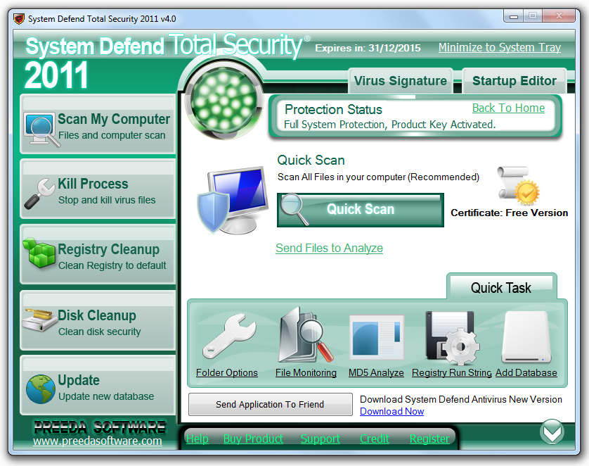 System Defend Total Security