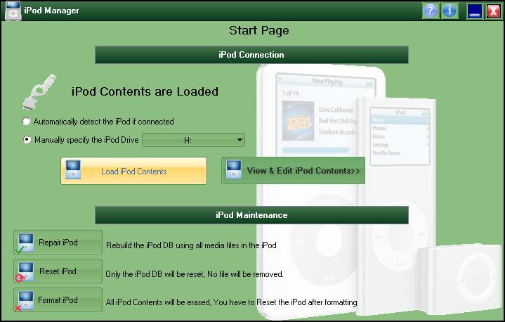 iPod Manager Free SCB