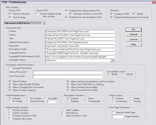 PCL Reader 32-bit