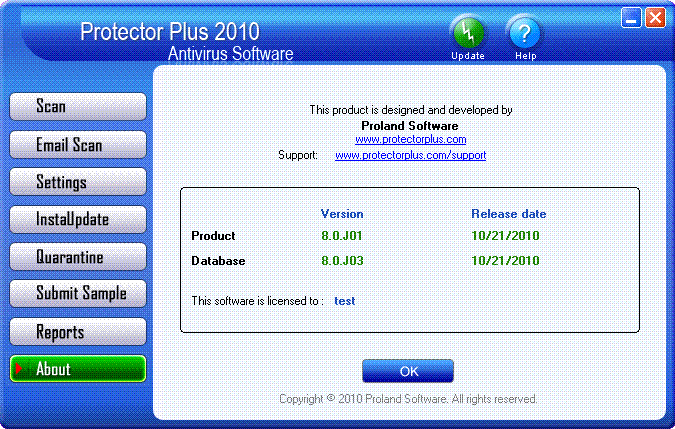Protector Plus 2011 Antivirus-windows