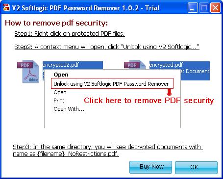 PDF Restrictions Password Remover