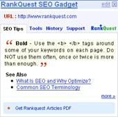 RankQuest SEO Gadget 1.1