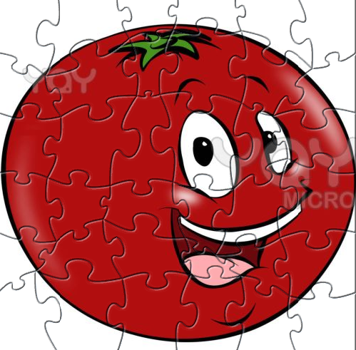 Yummy Tomato Puzzle Game