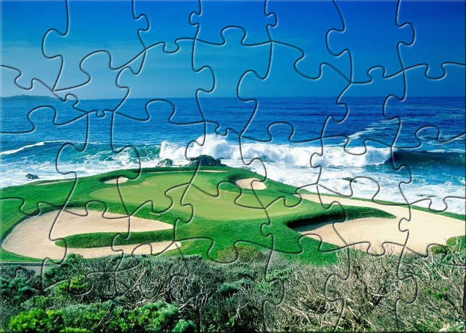 FGS Golf Course Ocean View Puzzle