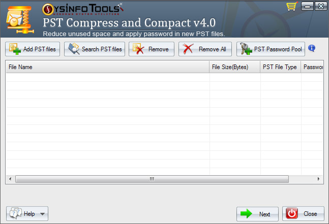 PST Compress and Compact