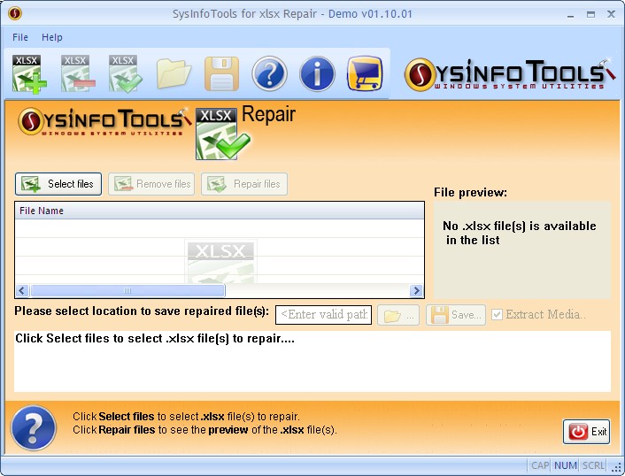 SysInfoTools Xlsx Repair