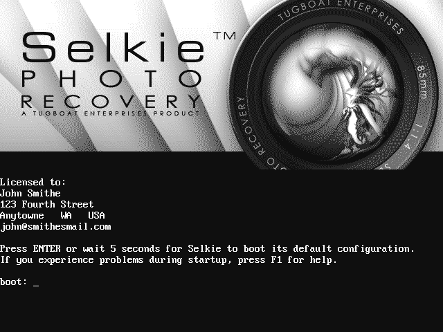 Selkie Photo Recovery