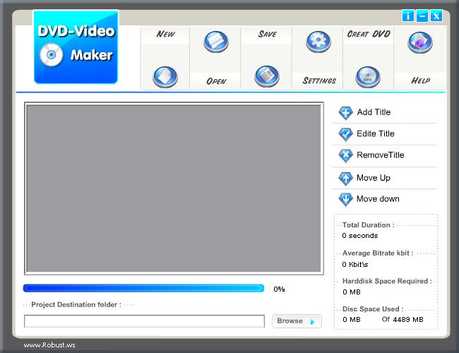 DVD Video Maker Free ROS