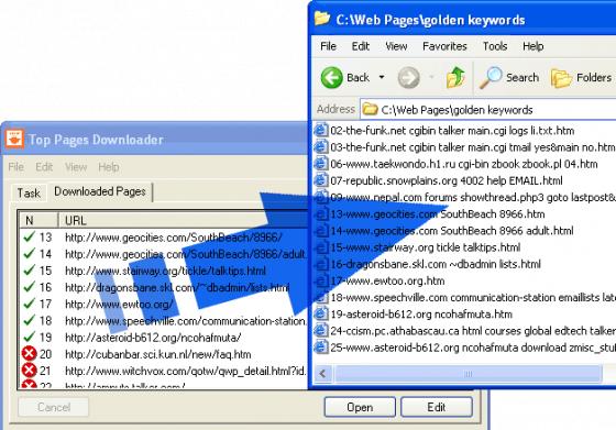 Top Pages Downloader