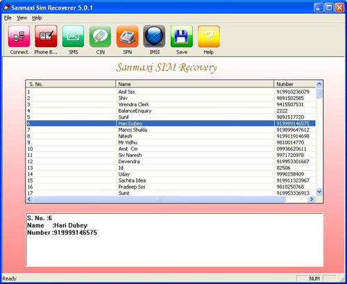Mobile sms recovery software