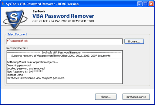 VBA Password Removal Tool