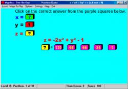 Algebra-One On One 4.0 by Sheppard Software- Software Download
