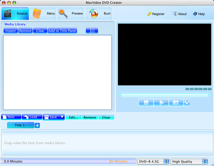 MacVideo DVD Creator