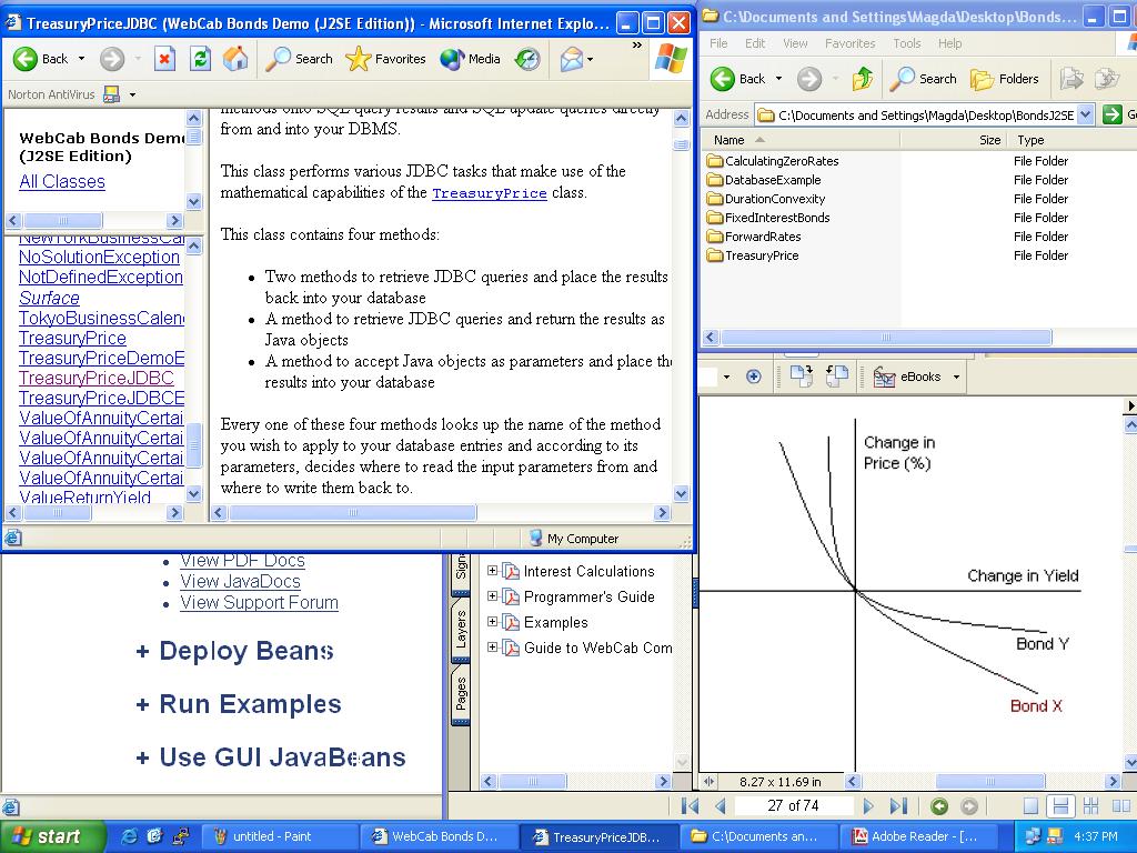 WebCab Bonds (J2SE Edition)