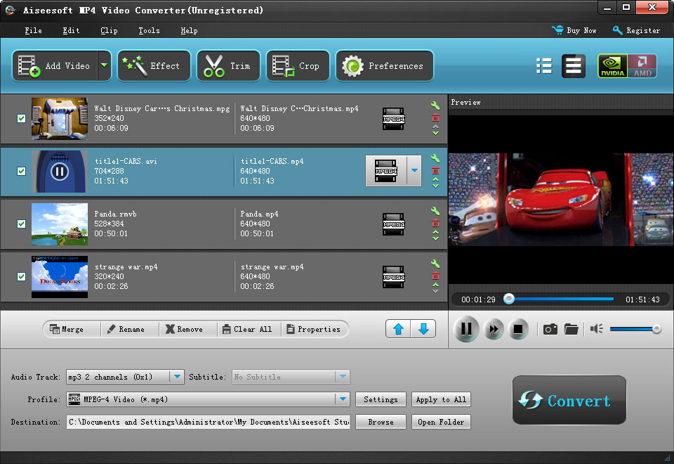 Aiseesoft MP4 Video Converter