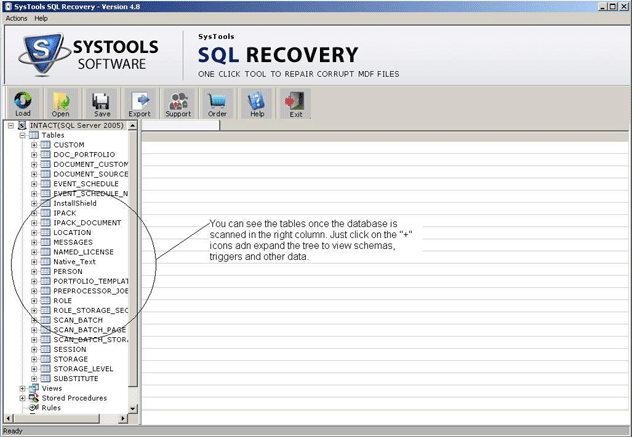 SQL Server in Recovery Status