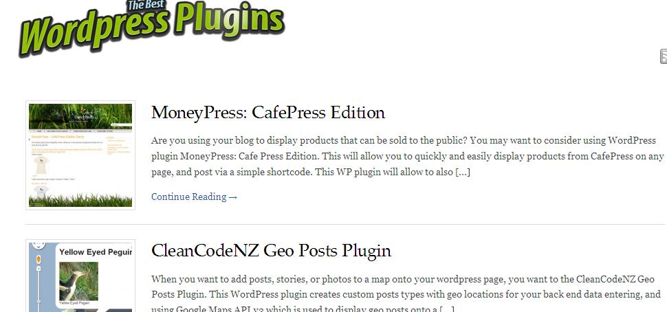 Wordpress Plugins Puzzle