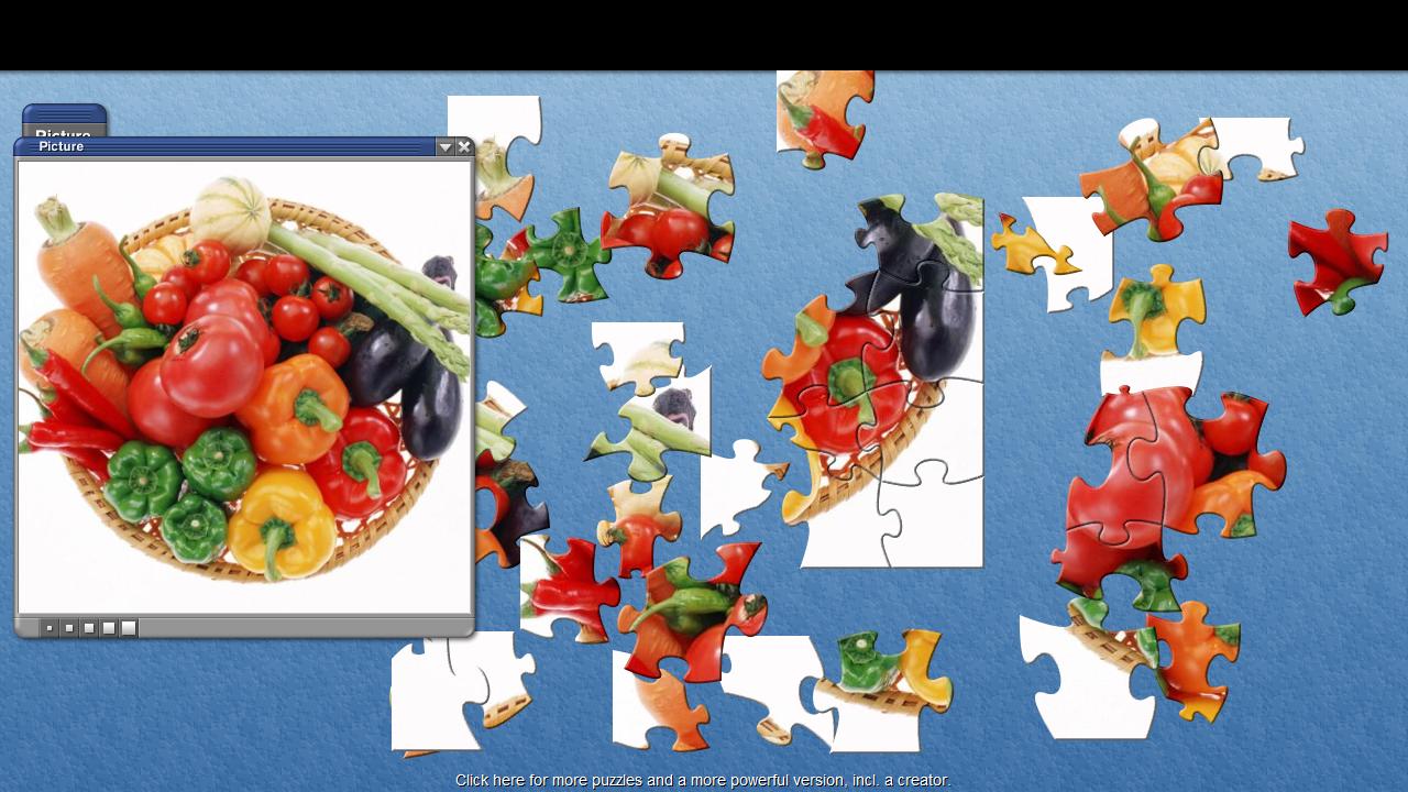 OCFG Fruits and Vegetables Puzzle