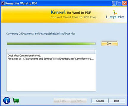 Converting Word to PDF Online