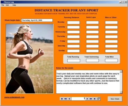 Fitness Log 1.01 by Red Point- Software Download