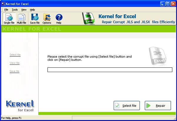 Kernel Excel - Repair Corrupted Excel Documents