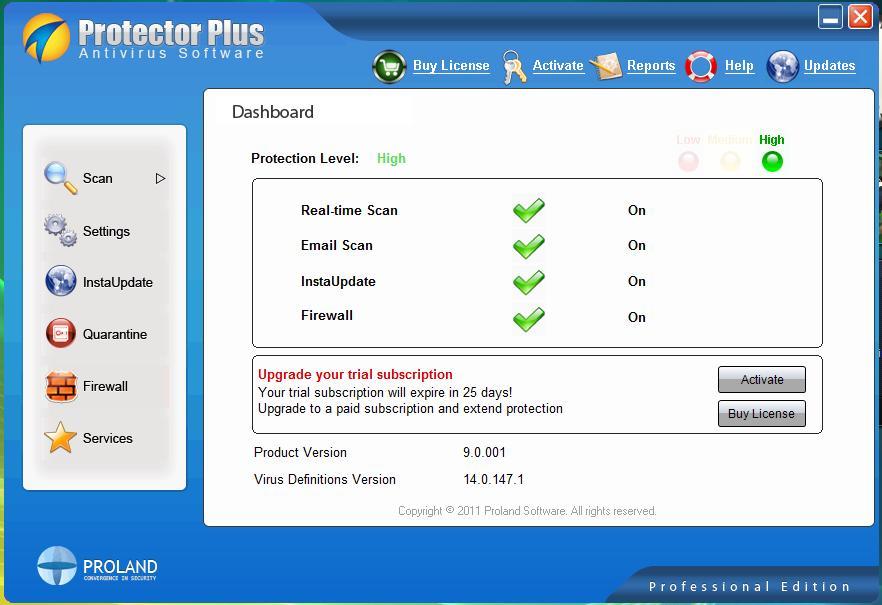 Protector Plus Professional Antivirus-64