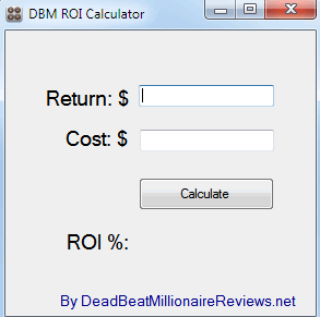 DBM ROI Calculator